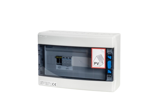 Rozváděč R-FVE-DC2 IKA – DC 1 string rozváděč pro fotovoltaiku, třída ochrany I+II, IP65 (kopie)