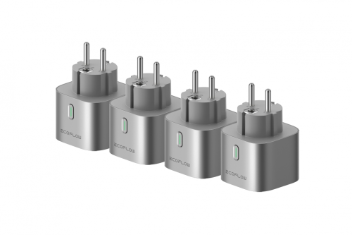 EcoFlow Smart Plug EU (4 ks) – Chytrá Wi-Fi zásuvka pro energetický management a domácí automatizaci