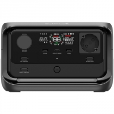 EcoFlow RIVER 3 Plus – přenosná nabíjecí stanice 286 Wh, 600 W, LiFePO4