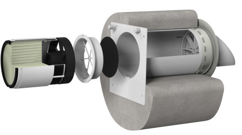 EcoPair Plus ERV WiFi CO₂/Teplota 160 mm – ROZBALENO / ZÁNOVNÍ STAV