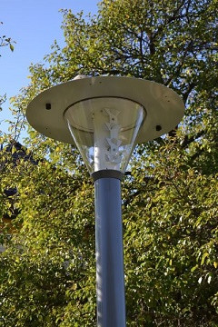 Solárna lampa KION 2, PIR senzor