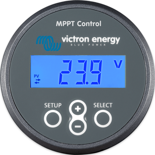 Displej MPPT regulátorov Victron Energy